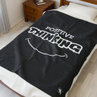 Positive Thinking Smile | Mix & Match Soft Fun-Flirty Lovers’ Blankets