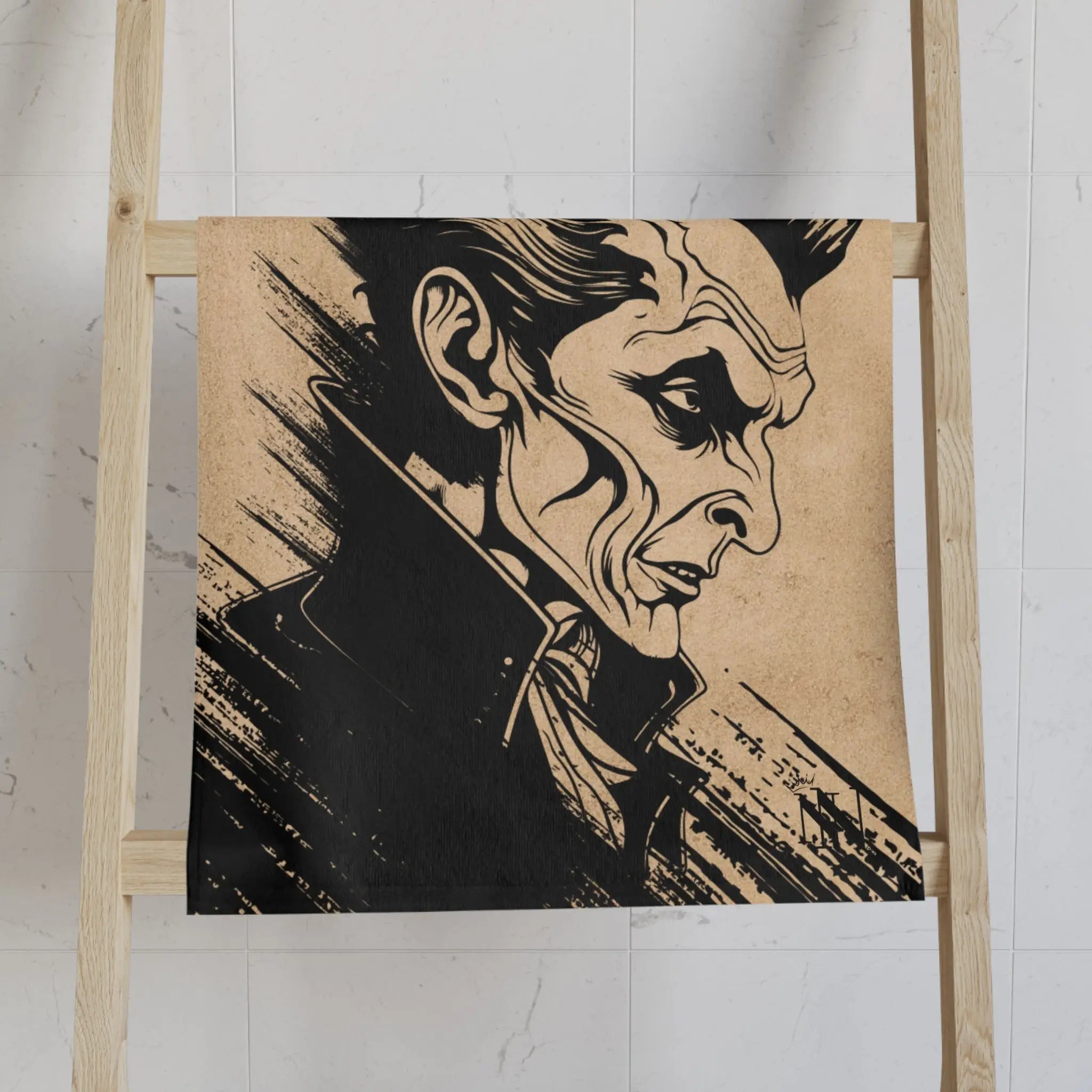 Fucking Rage Vintage Creepy Cum Towel
