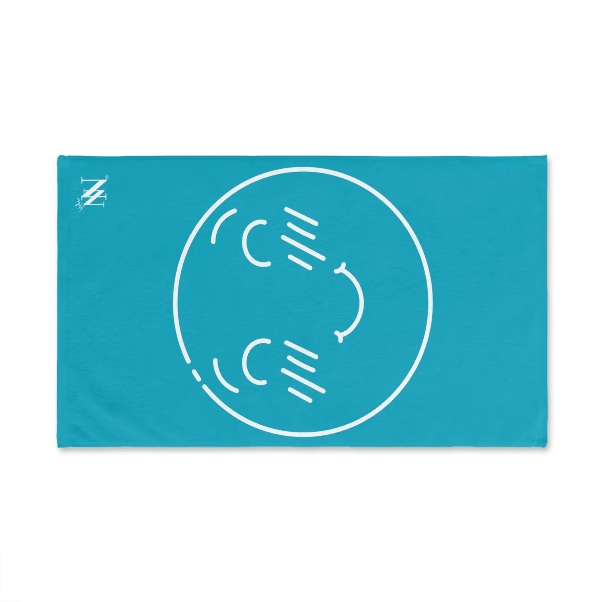 Yes Emoji Teal Cum Towel