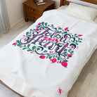 Follow Your Heart Floral | Mix & Match Velveteen Fun-Flirty Lovers’ Blankets