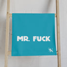 Mr. Mrs. Fuck Shareable Sides Teal Cum Towel