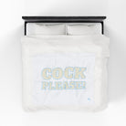 Cock Please! | Mix & Match Soft Fun-Flirty Lovers’ Blankets