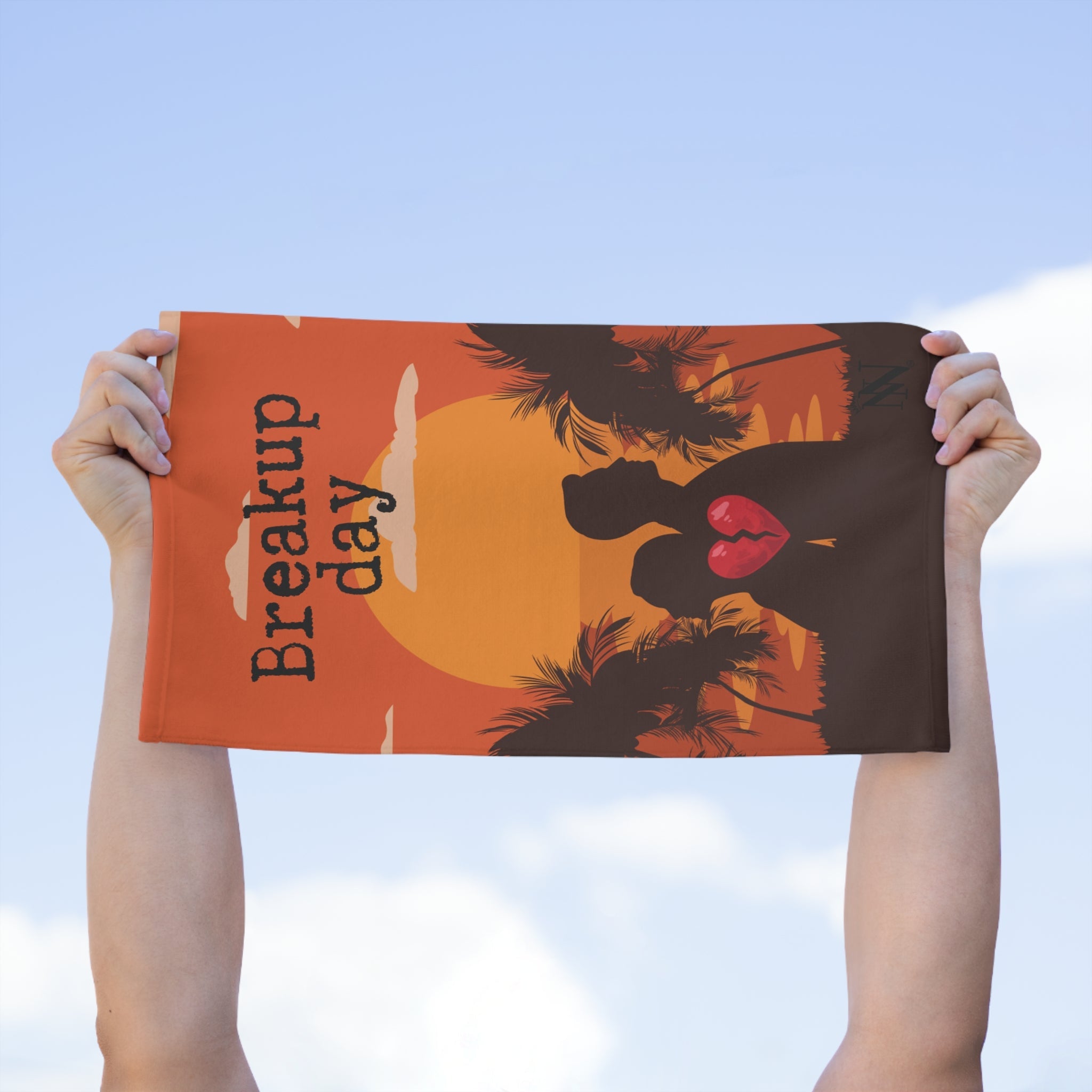 Breakup Day Heartbreak Sunset Sex Towel