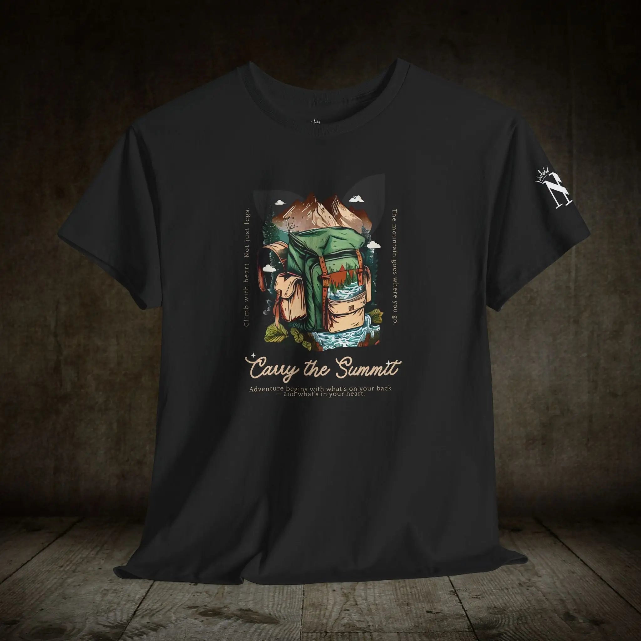Carry the Summit | Mix & Match Cotton Unisex Fun-Flirty Lovers’ T-Shirts