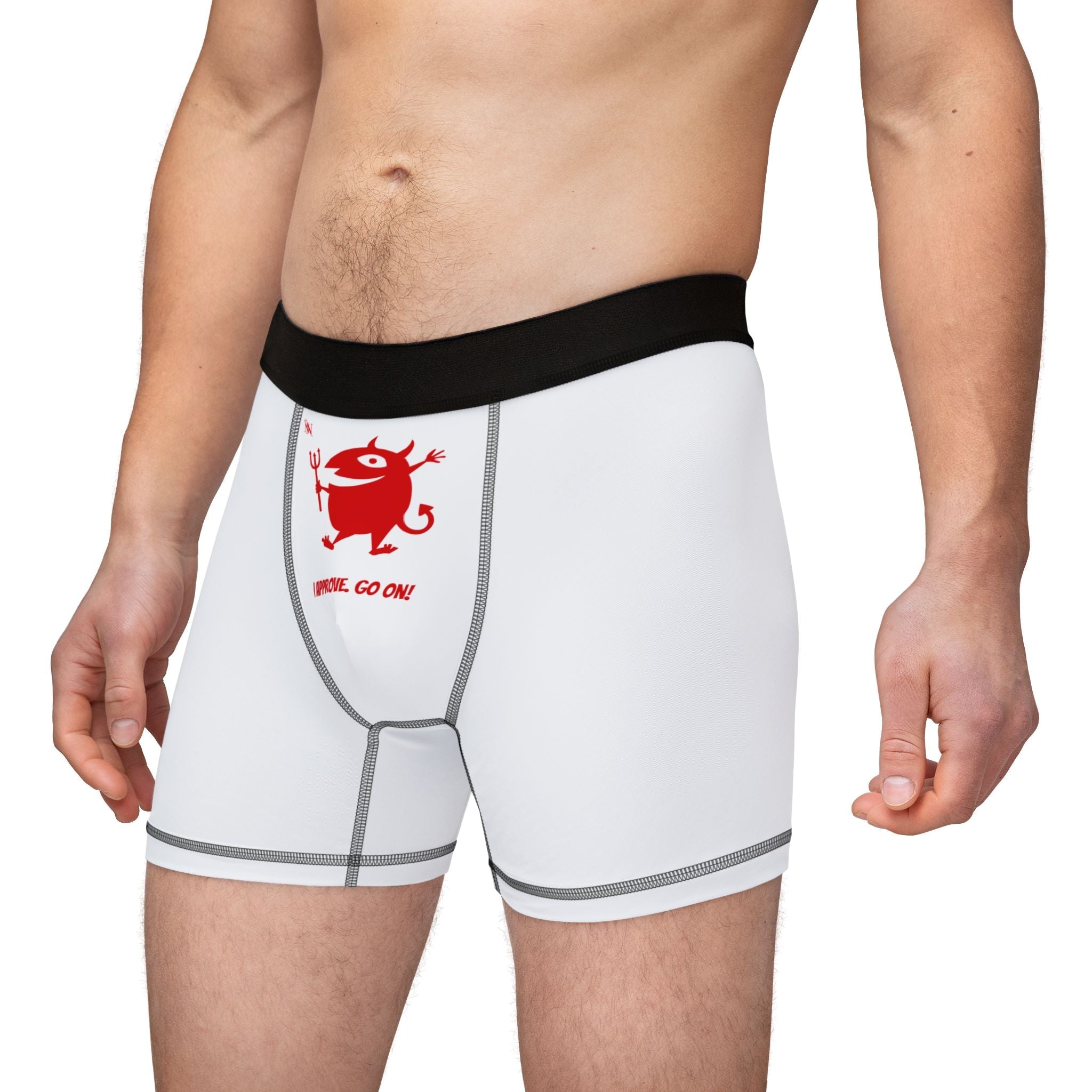 I Approve. Go On! | Mix & Match Men’s Fun-Flirty Lovers’ Boxer Briefs