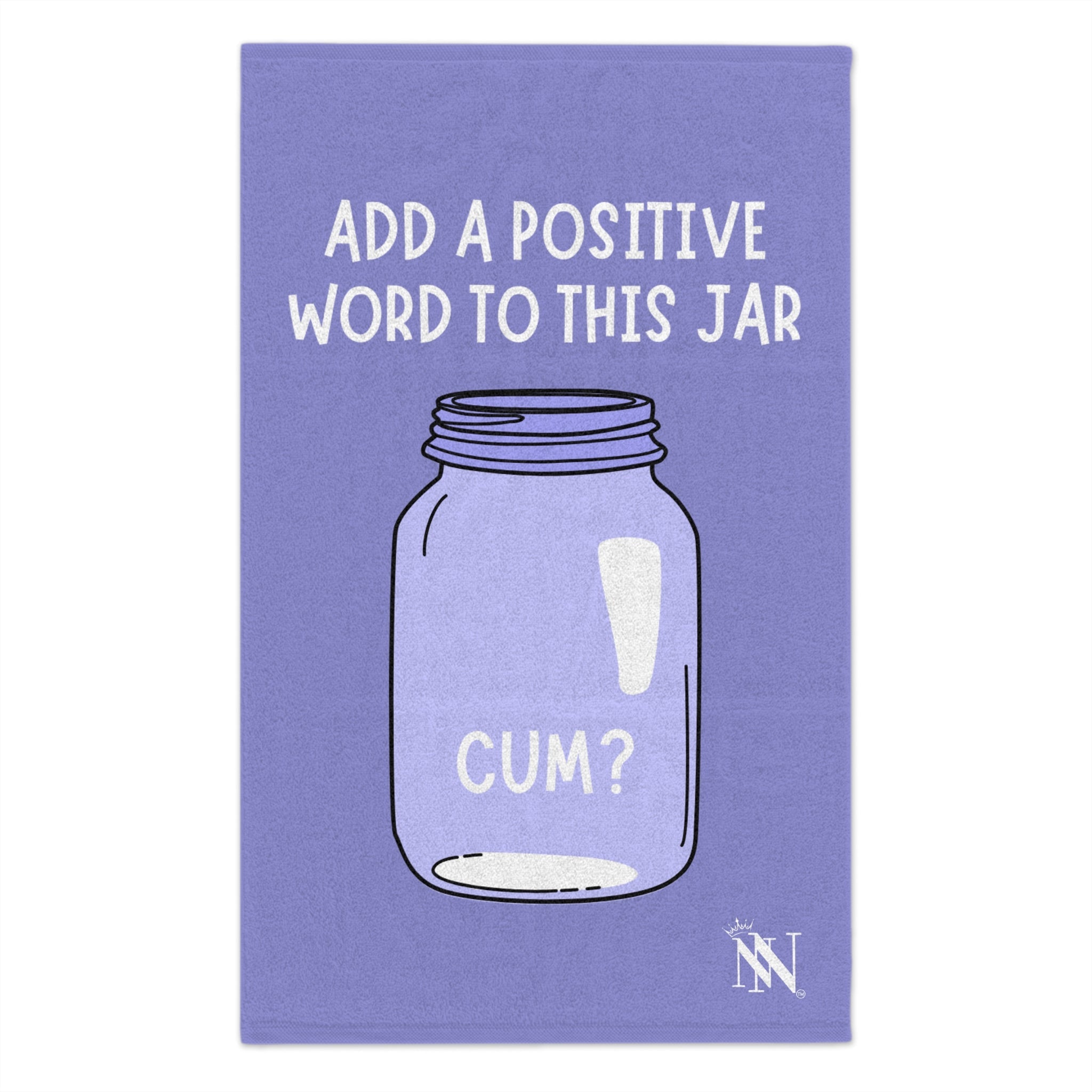 Positive Word Jar Cum? Microfiber Sex Towel