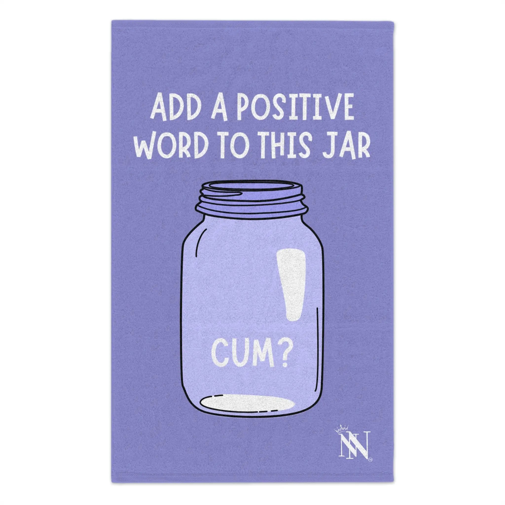 Positive Word Jar Cum? Microfiber Sex Towel