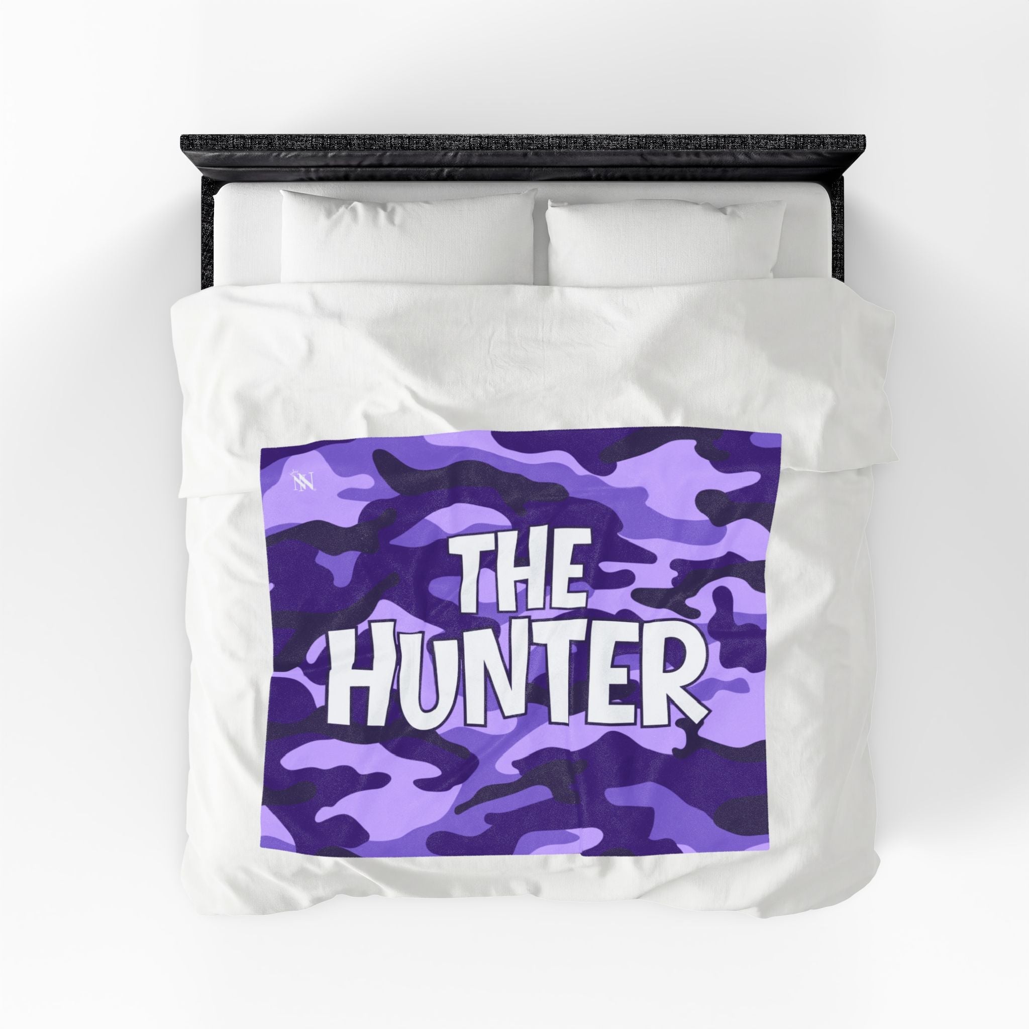 The Hunter Purple Camo Blanket