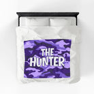 The Hunter Purple Camo Blanket