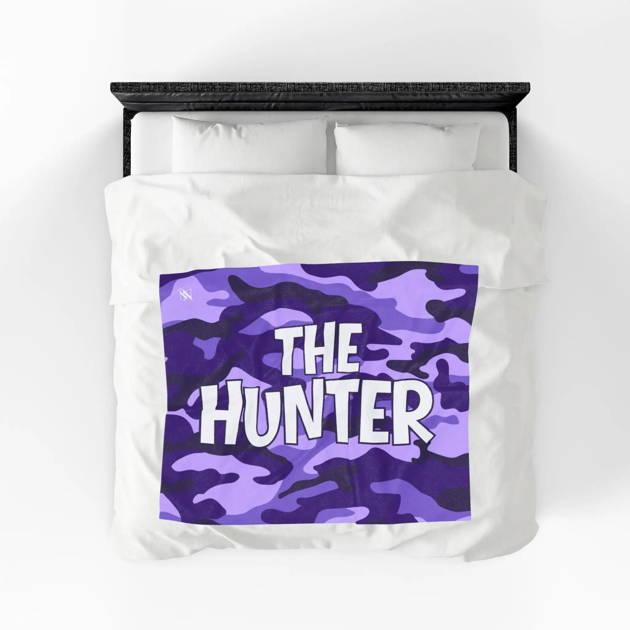 The Hunter Purple Camo Blanket