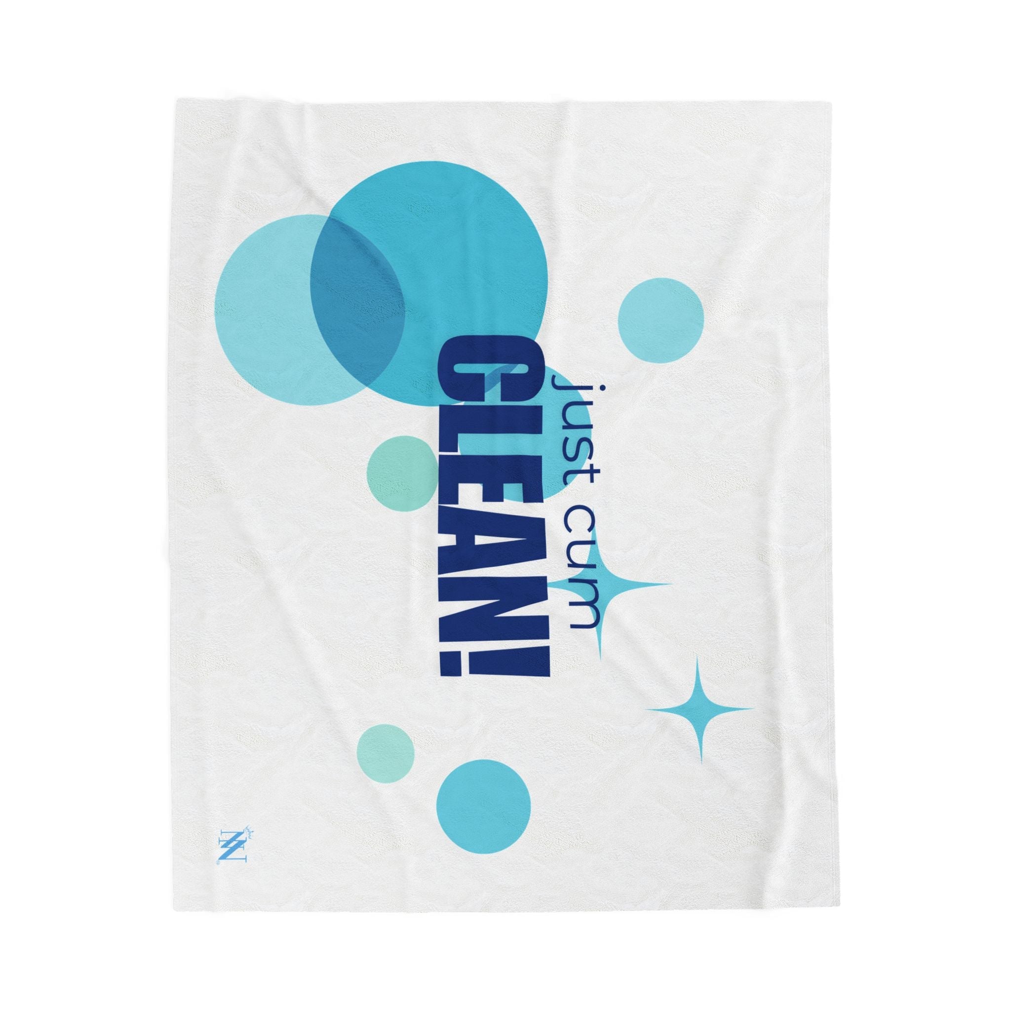 Just Cum Clean! | Mix & Match Fun-Flirty Lovers’ Blankets