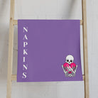 Nectar Napkins Brand Light Purple | Nectar Napkins Classic Fun-Flirty Lovers’ Towels