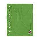 Nectar Napkins Brand Lime Green Love Blanket