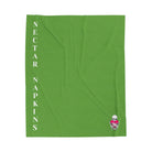 Nectar Napkins Brand Lime Green | Nectar Napkins Fun-Flirty Lovers’ Blankets
