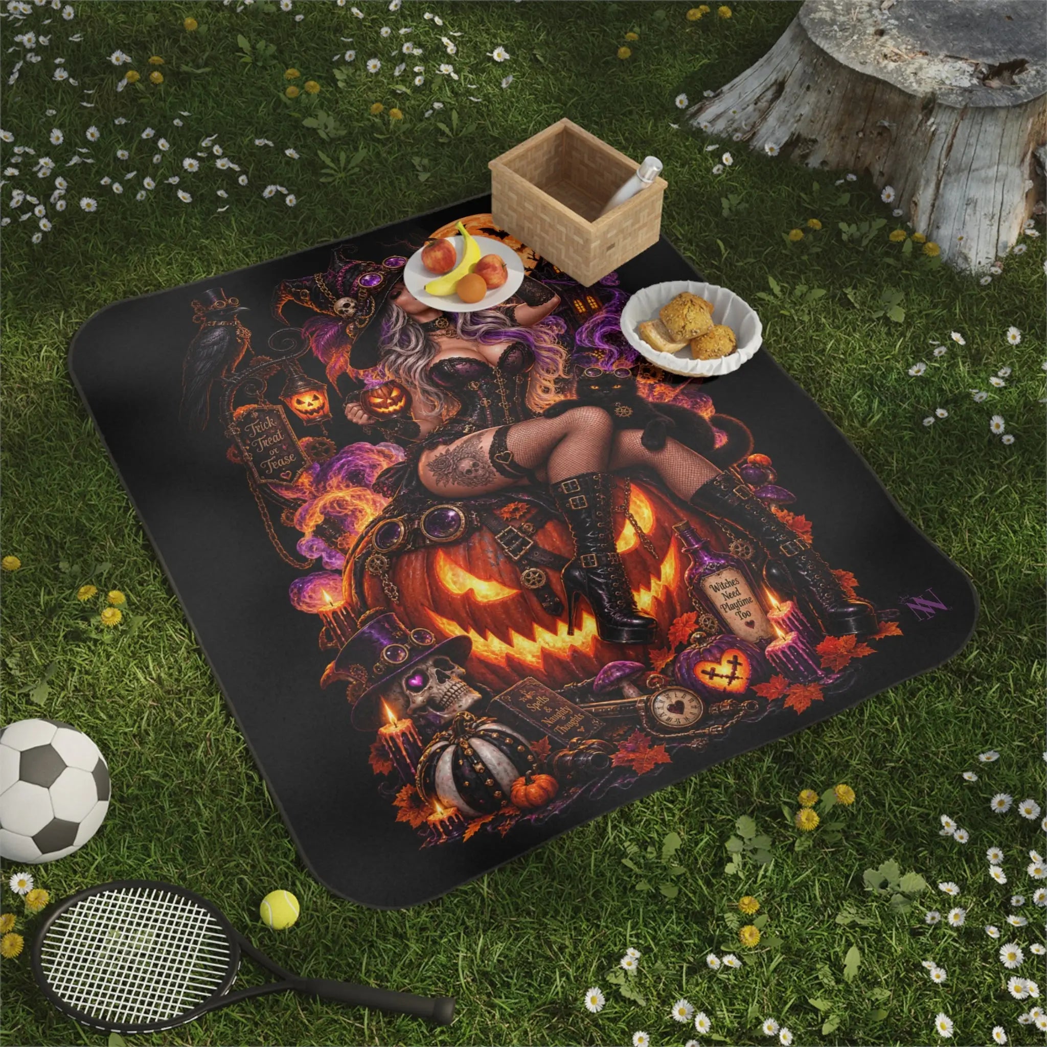Halloween Wicked Fantasy | Nectar Napkins Fun-Flirty Lovers’ Sex Blankets
