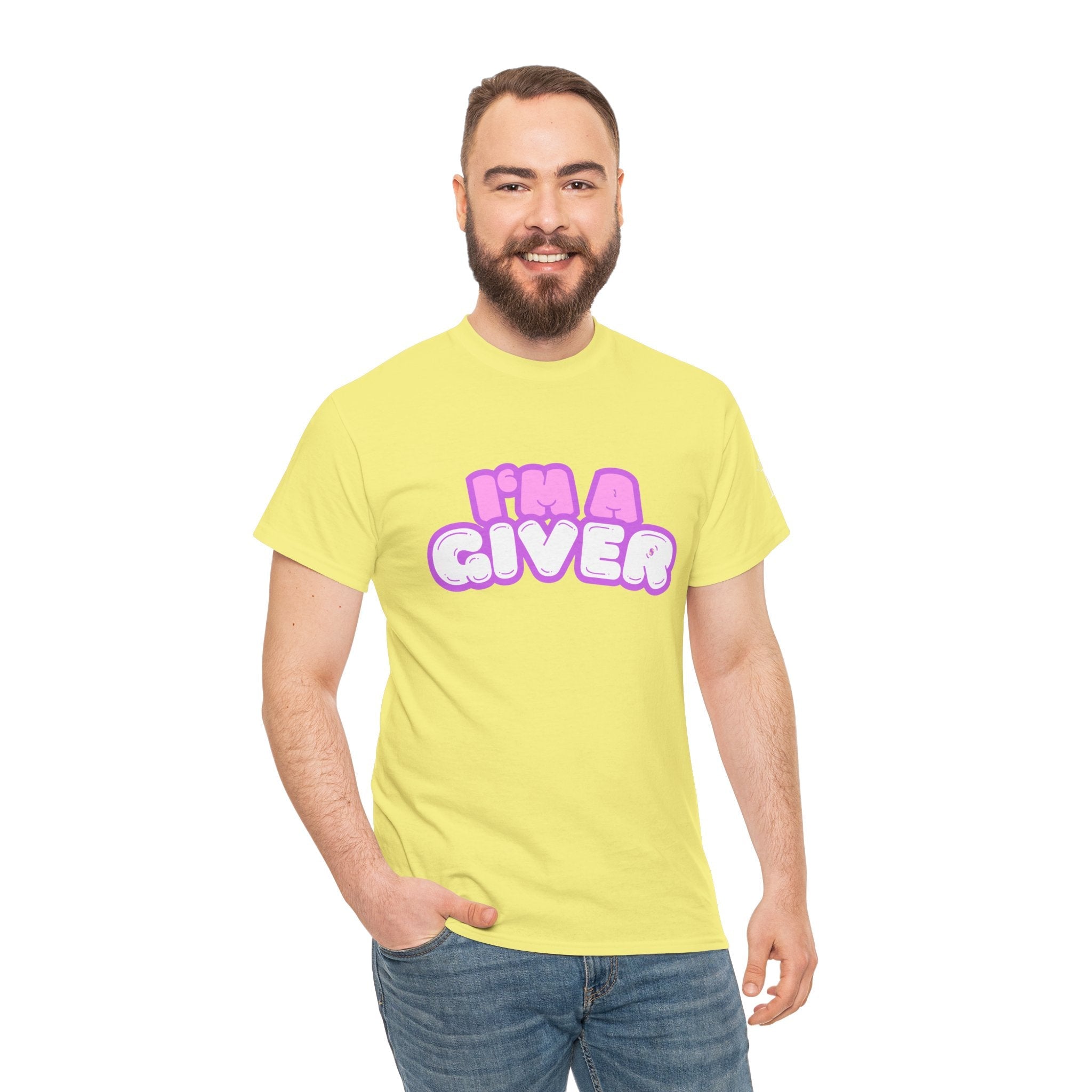 I’m a Giver | Mix & Match 100% Cotton Unisex Fun-Flirty Lovers’ Tees