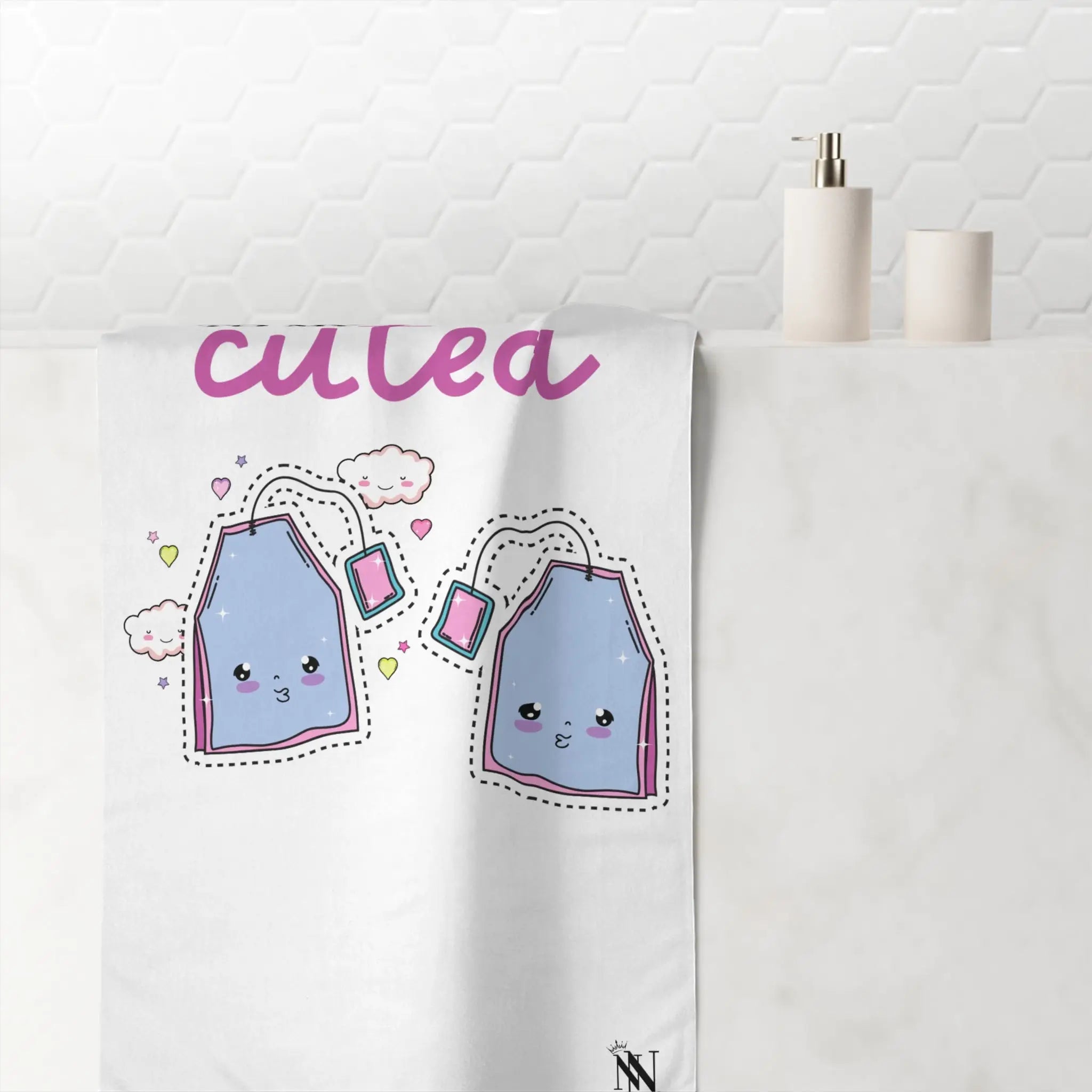 To My CuTea | Mix & Match XL Fun-Flirty Lovers’ Towels
