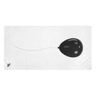 Single Black Party Balloon | Mix & Match XL Fun-Flirty Lovers’ Towels