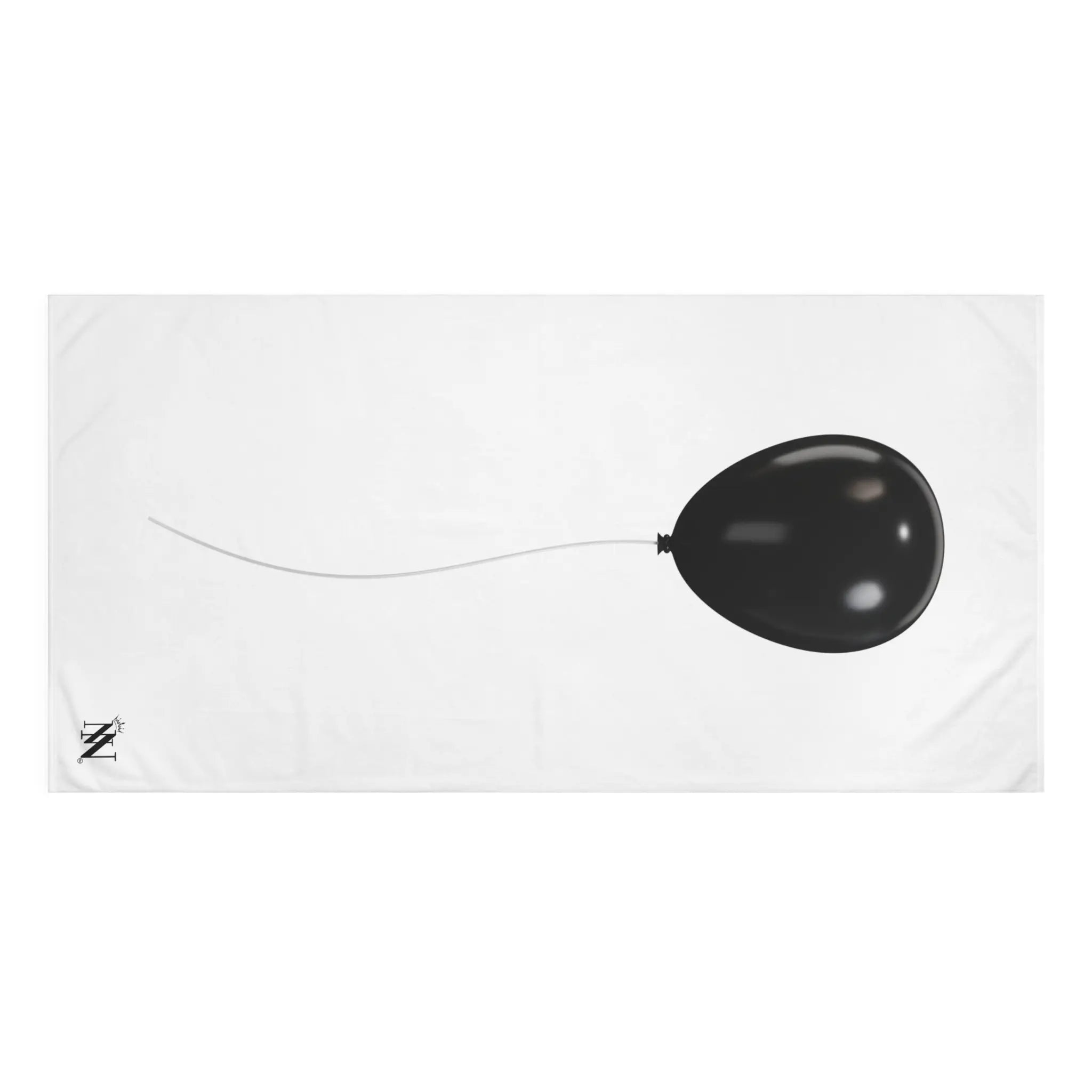 Single Black Party Balloon | Mix & Match XL Fun-Flirty Lovers’ Towels