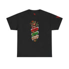 Naughty Nice Who Cares? Christmas | Nectar Napkins Fun-Flirty Lovers’ T-Shirts