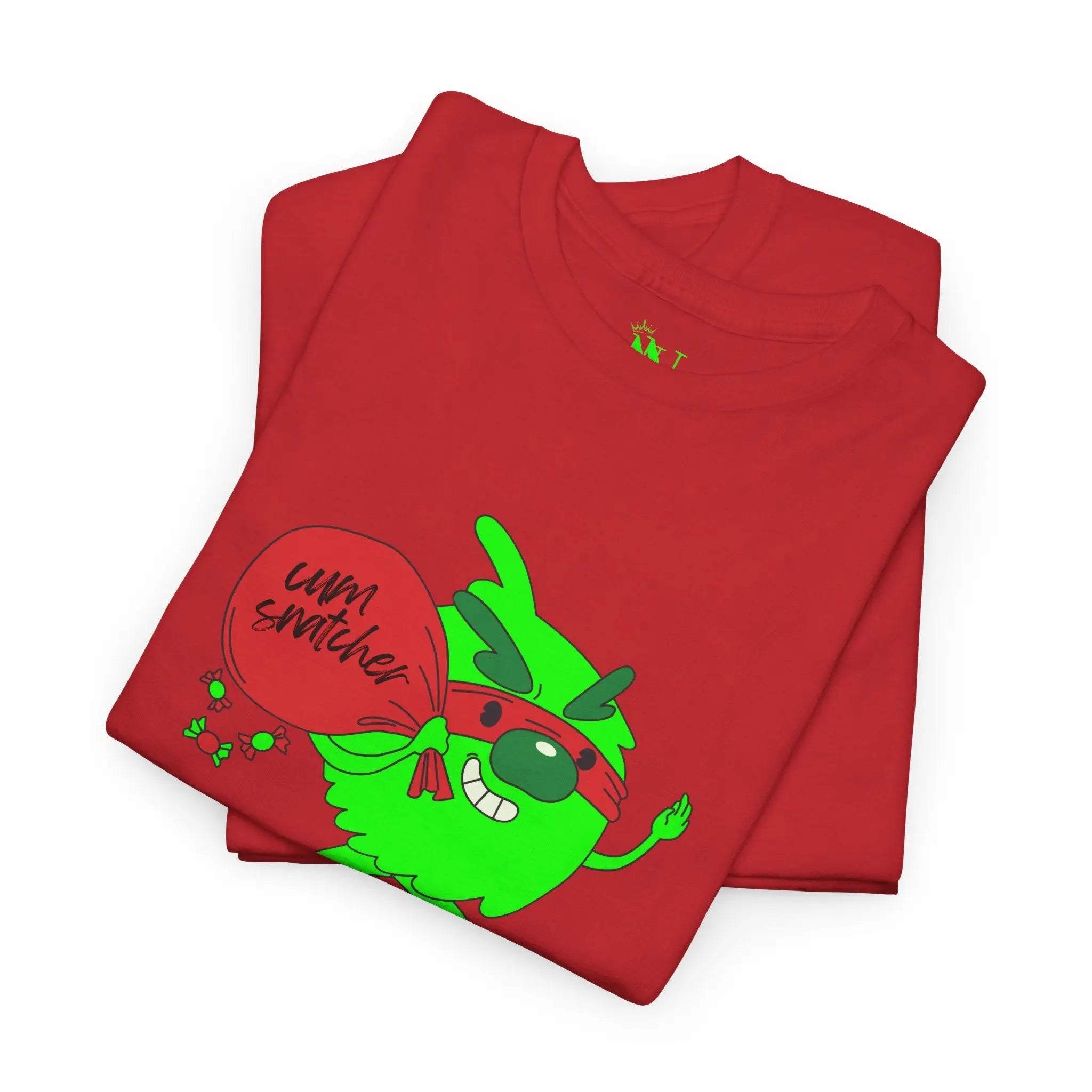 Xmas Cum Snatcher | Mix & Match 100% Cotton Unisex Fun-Flirty Lovers’ Tees