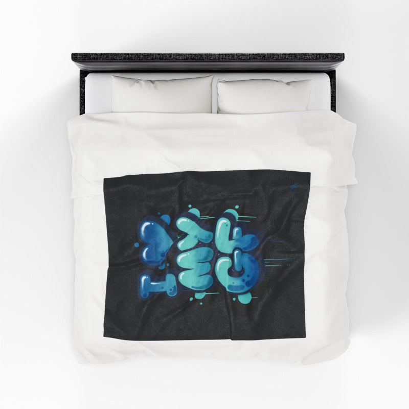 I Heart My GF Tagged | Mix & Match Soft Fun-Flirty Lovers’ Blankets