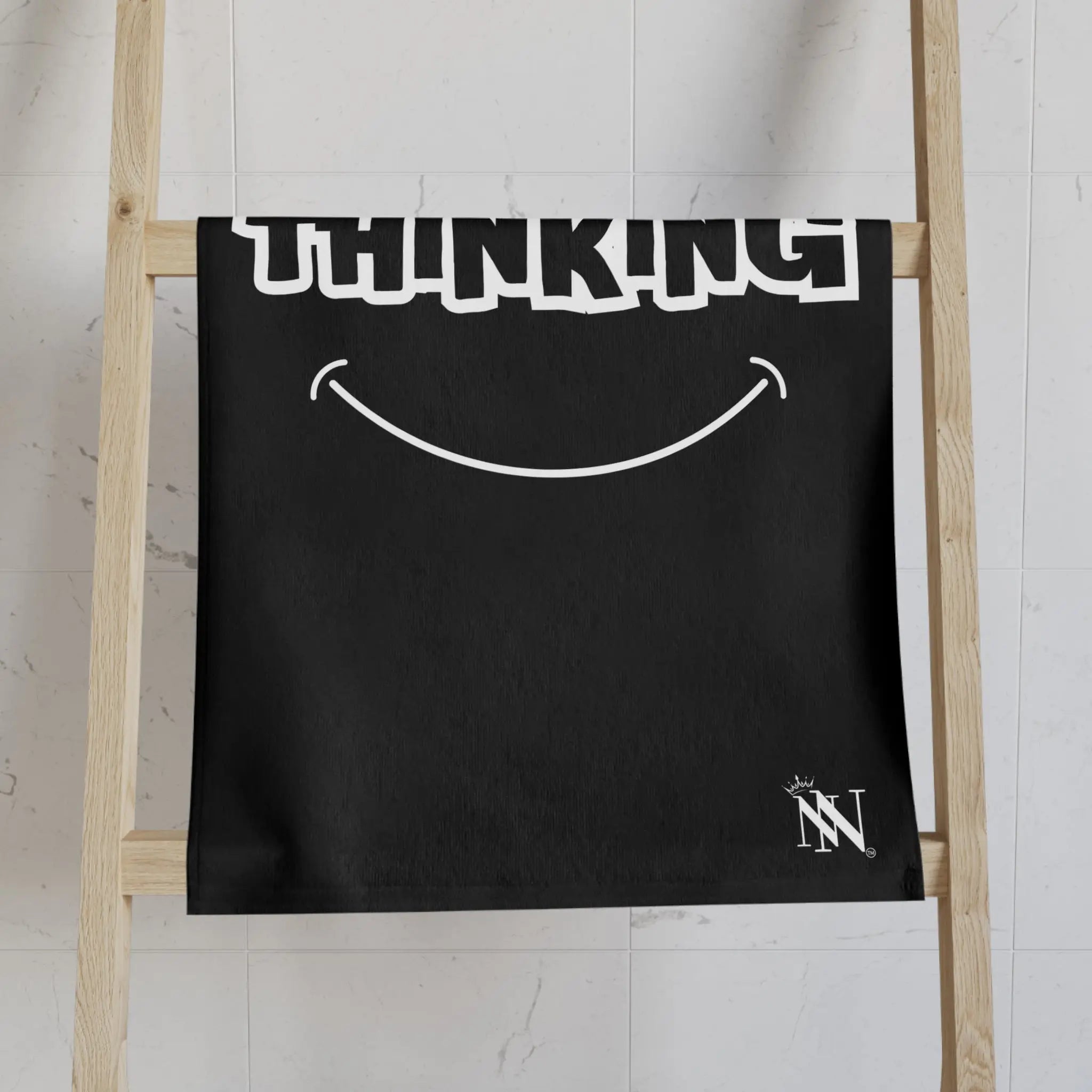 Positive Thinking Smile | Mix & Match Classic Fun-Flirty Lovers’ Towels