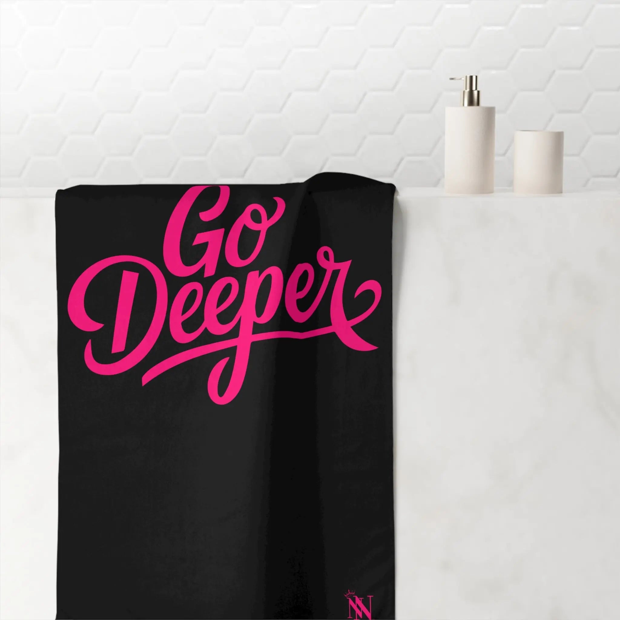 Go Deeper | Mix & Match XL Fun-Flirty Lovers’ Towels