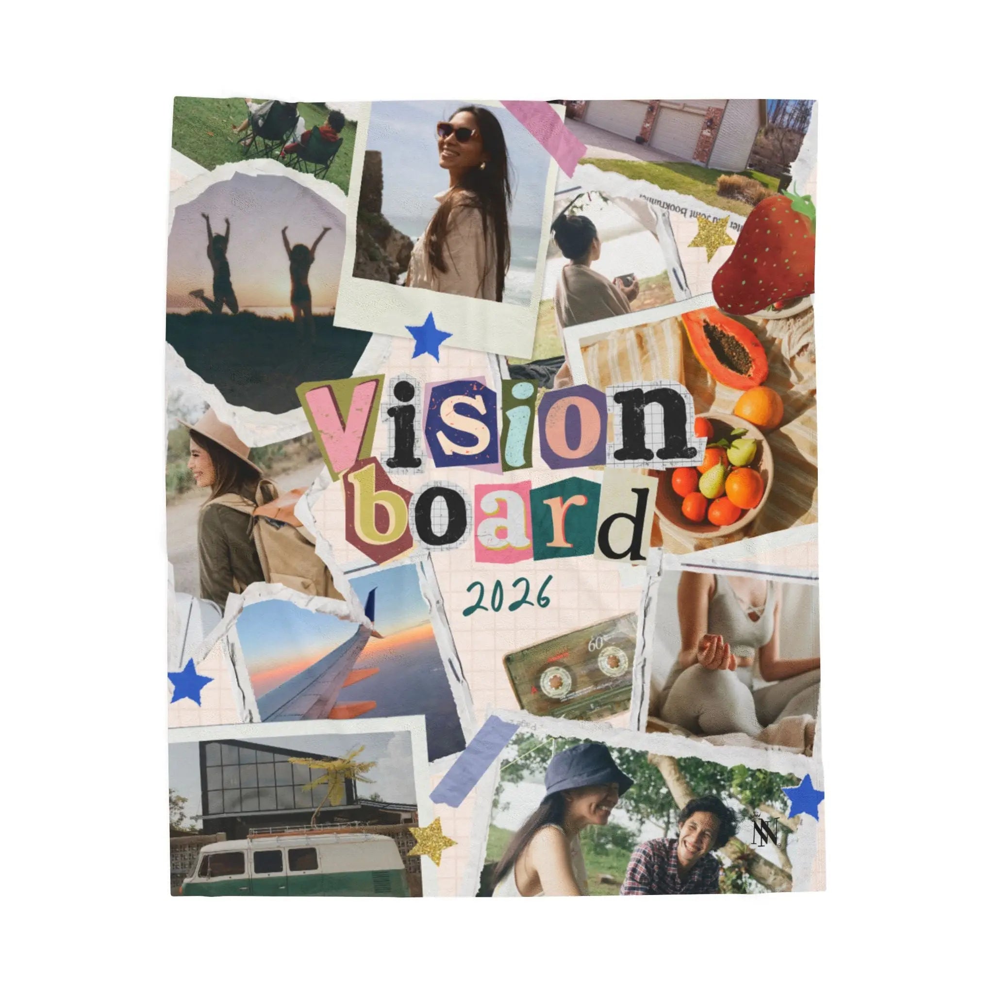 Vision Board 2026 Lovers’ Silky Soft Blanket