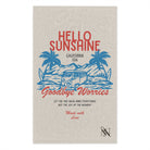 Hello Sunshine Bye Worries | Mix & Match Soft Fun-Flirty Lovers’ Towels