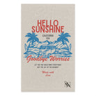 Hello Sunshine Bye Worries | Mix & Match Soft Fun-Flirty Lovers’ Towels