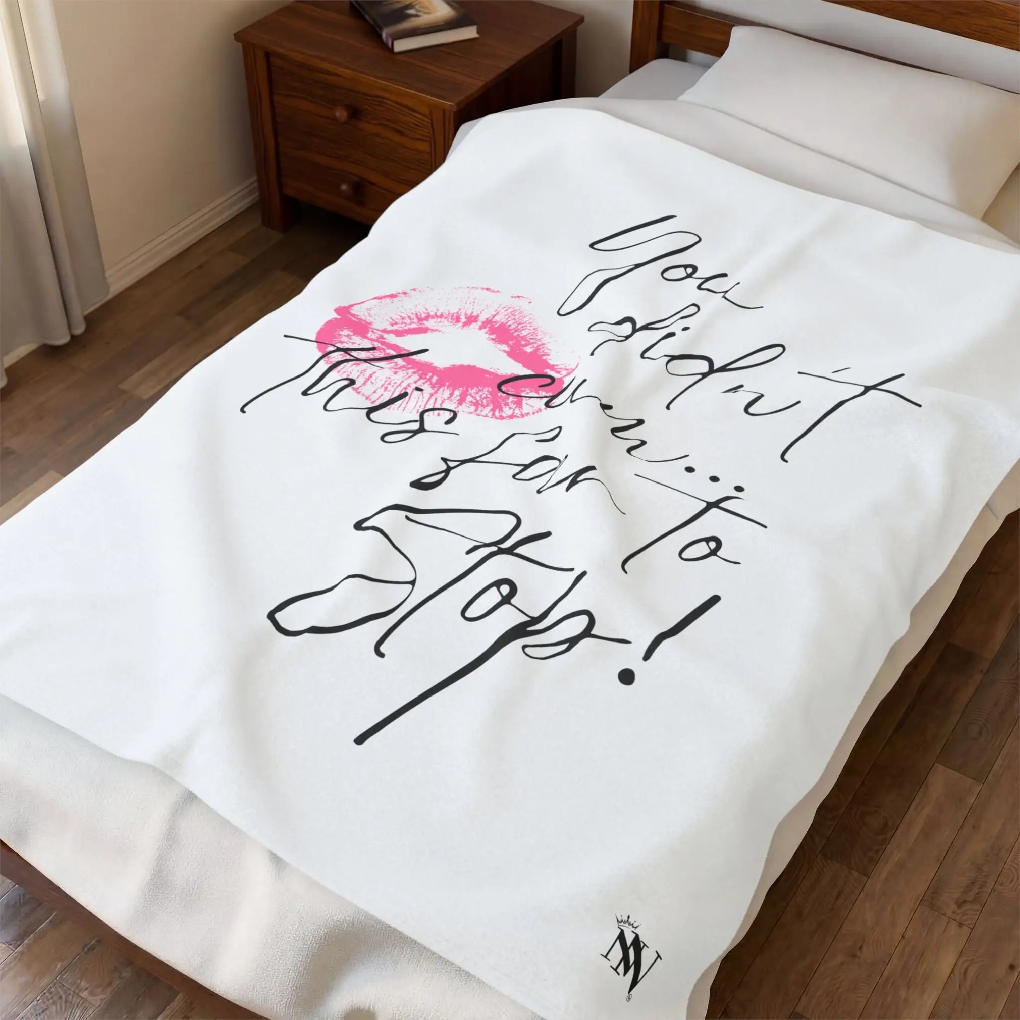 You Didn’t Cum This Far to Stop! Romantic Gifts Silky Soft Love Blanket