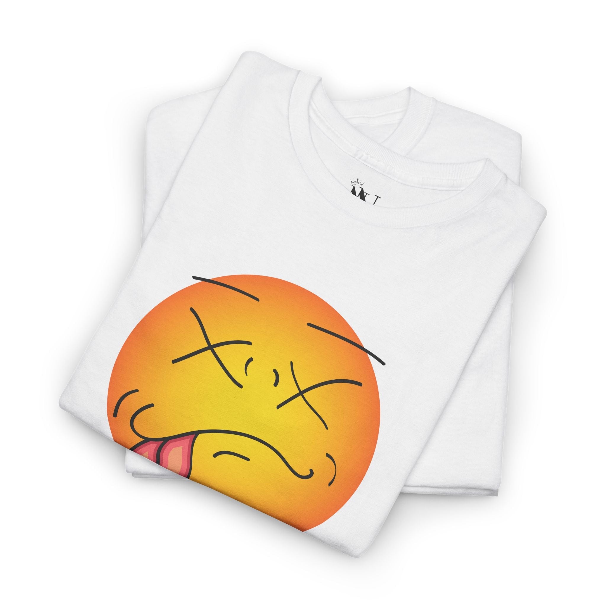 Knocked Out Emoji | Mix & Match Cotton Unisex Fun-Flirty Lovers’ T-Shirts