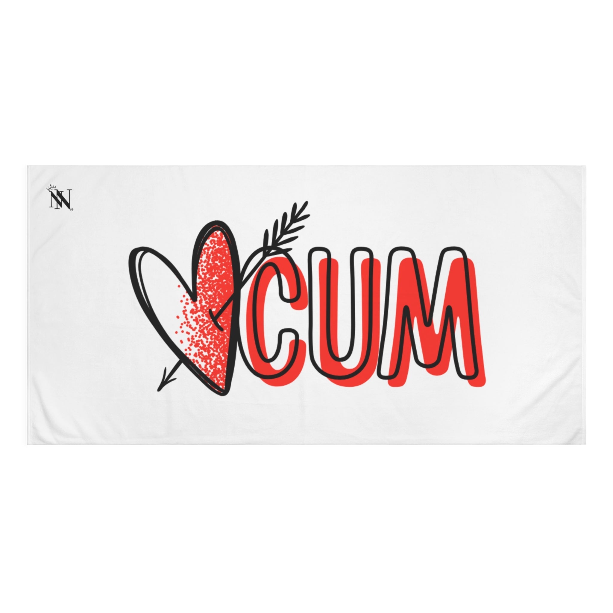 Heart Arrow Cum Big Anal Play Sex Towel