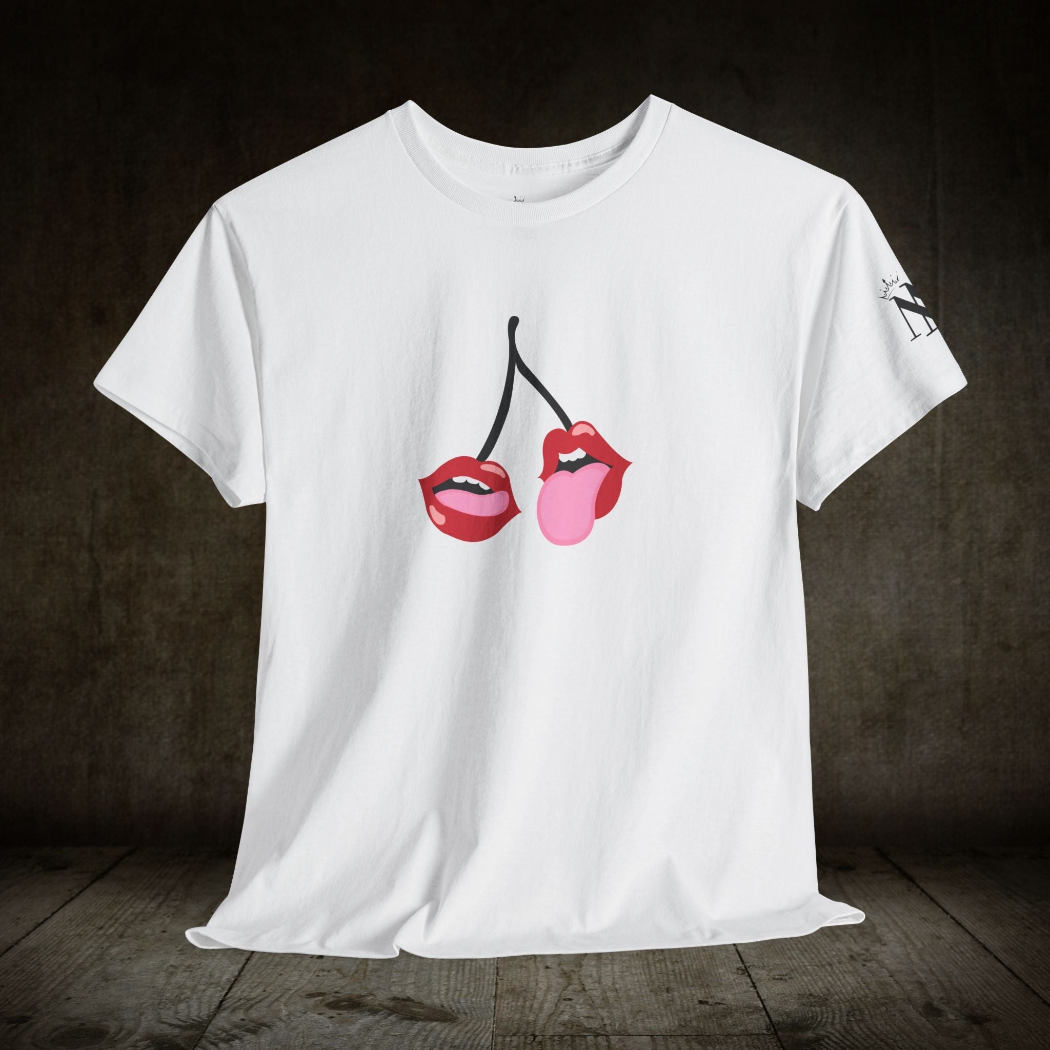 Lick My Cherries | Mix & Match Cotton Unisex Fun-Flirty Lovers’ T-Shirts