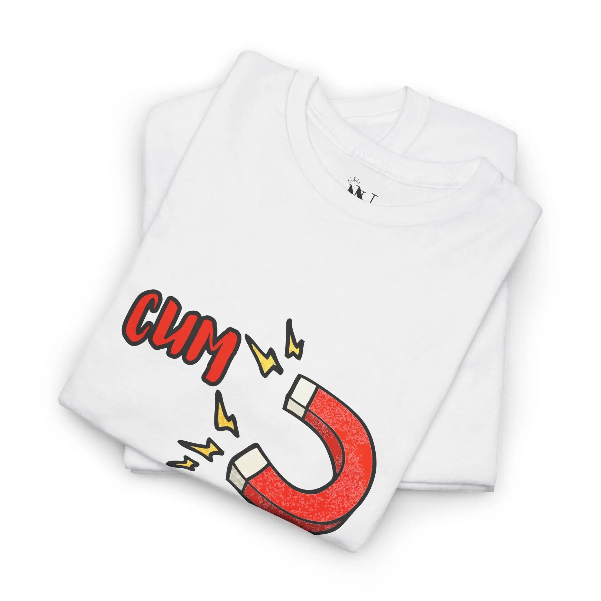 Cum Magnet | Mix & Match 100% Cotton Unisex Fun-Flirty Lovers’ Tees