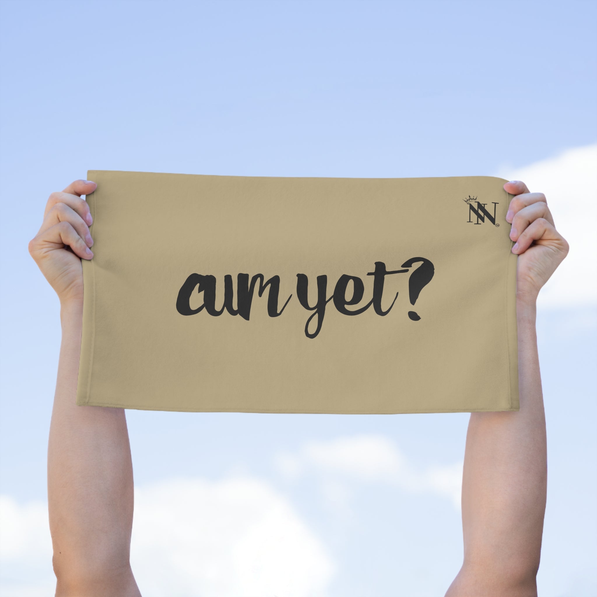 Cum Yet? Gold | Mix & Match Soft Fun-Flirty Lovers’ Towels