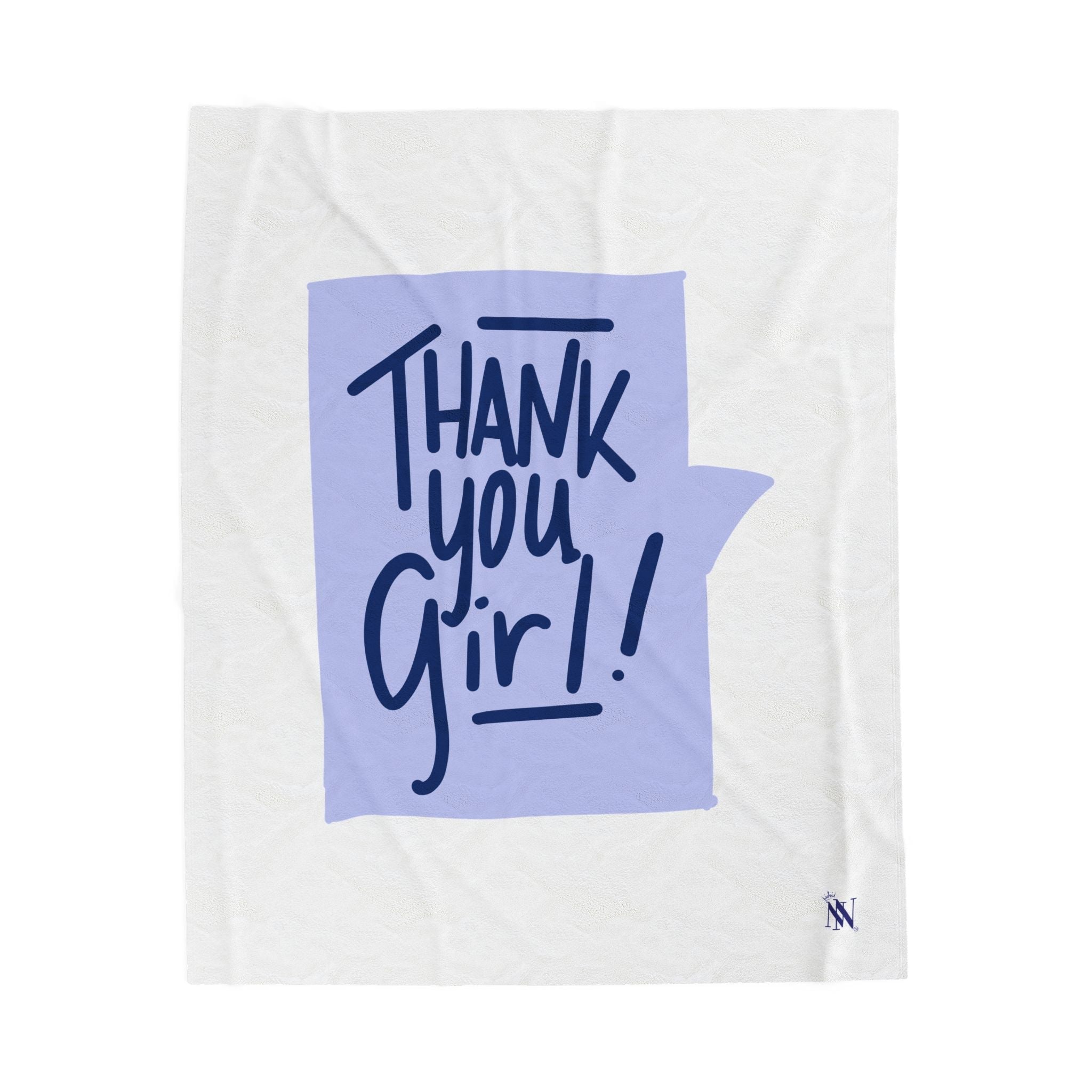 Thank You Girl! | Mix & Match Velveteen Fun-Flirty Lovers’ Blankets