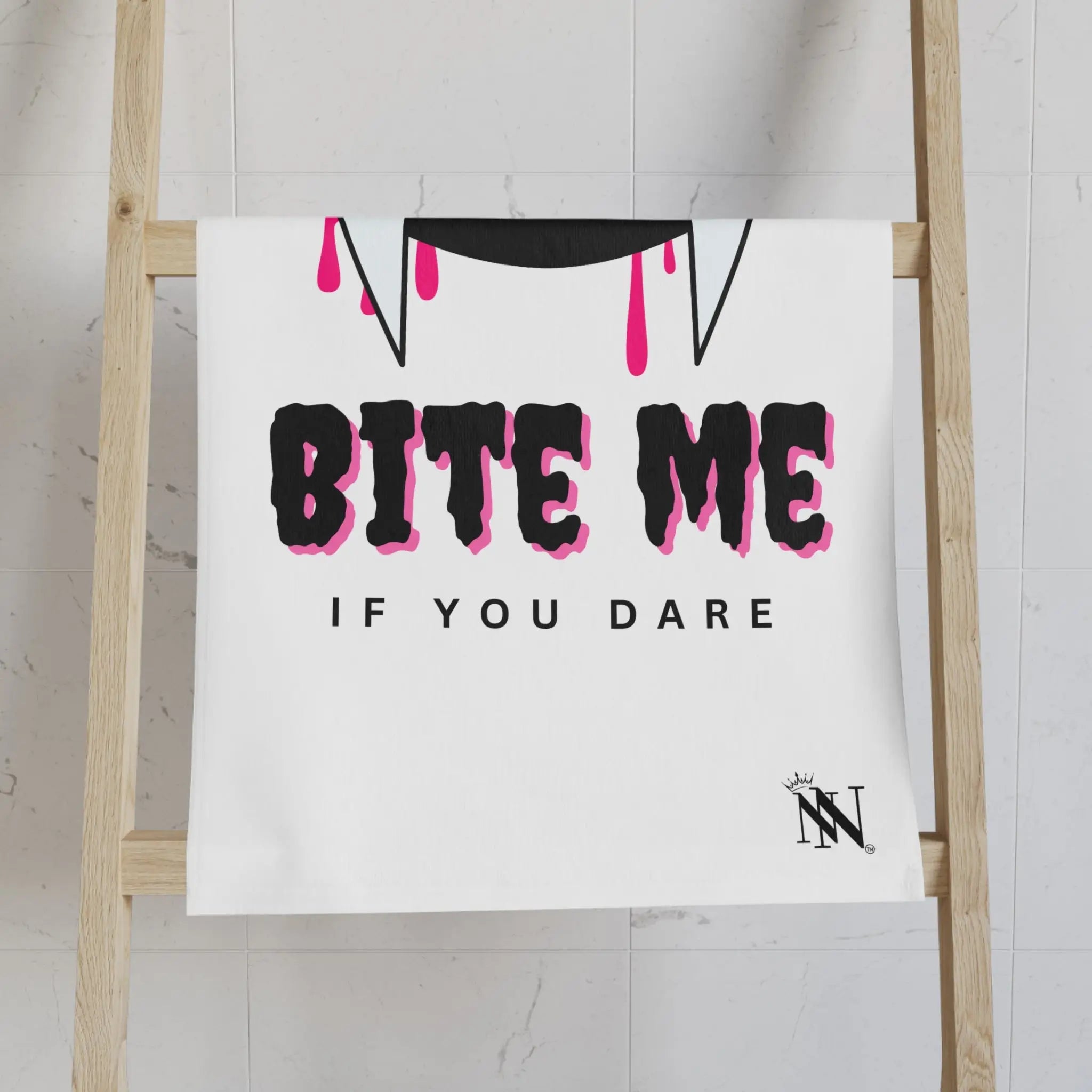 Bite Me if You Dare | Mix & Match Original Fun-Flirty Lovers’ Towels