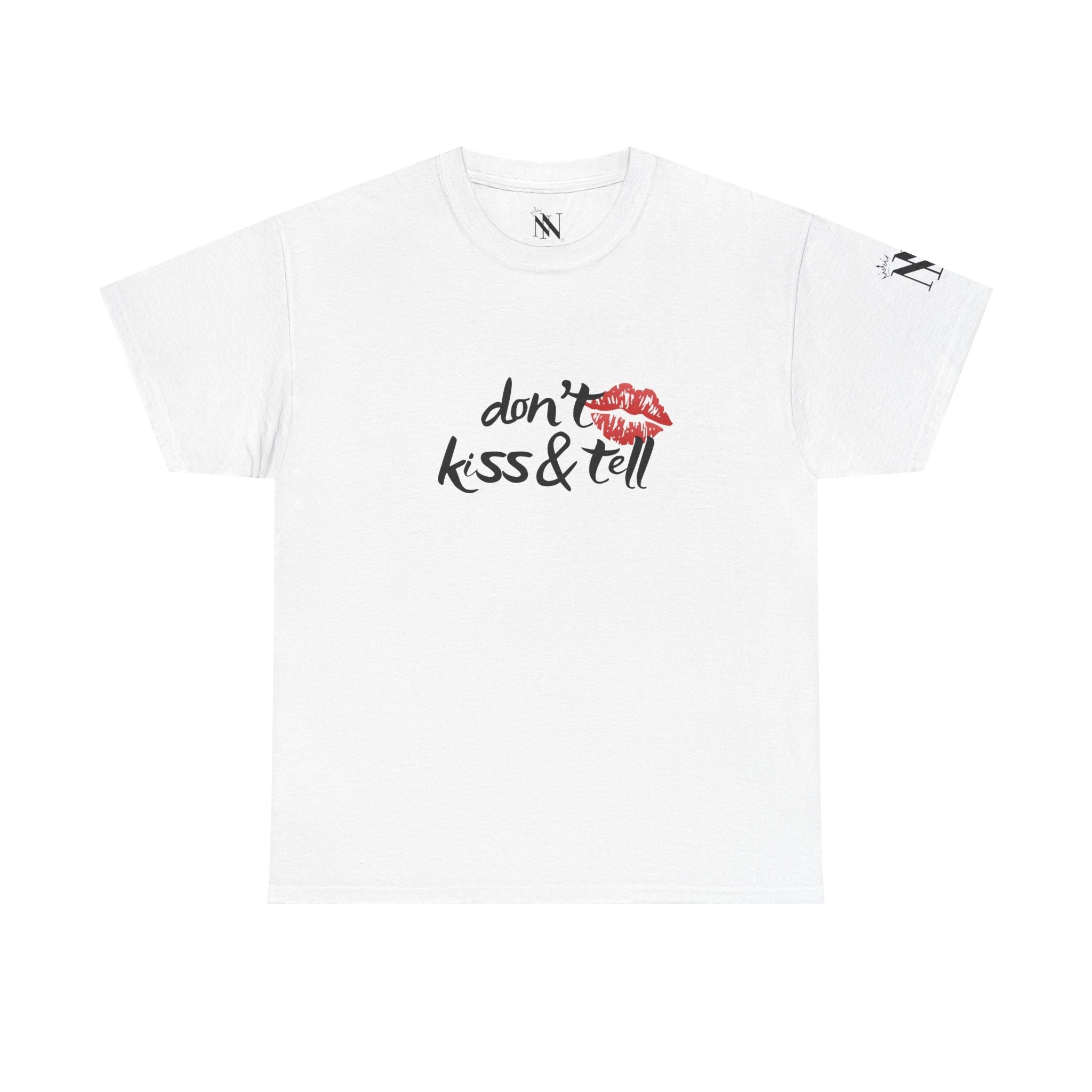 Don’t Kiss & Tell | Mix & Match 100% Cotton Unisex Fun-Flirty Lovers’ Tees