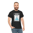 Caution Friction Zone | Mix & Match Cotton Unisex Fun-Flirty Lovers’ T-Shirts