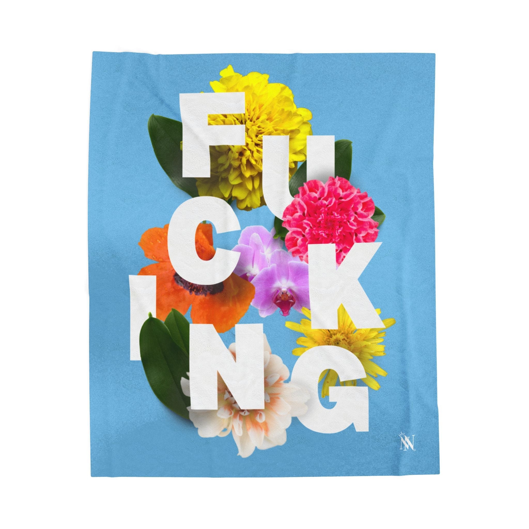 Fucking Floral | Mix & Match Fun-Flirty Lovers’ Blankets