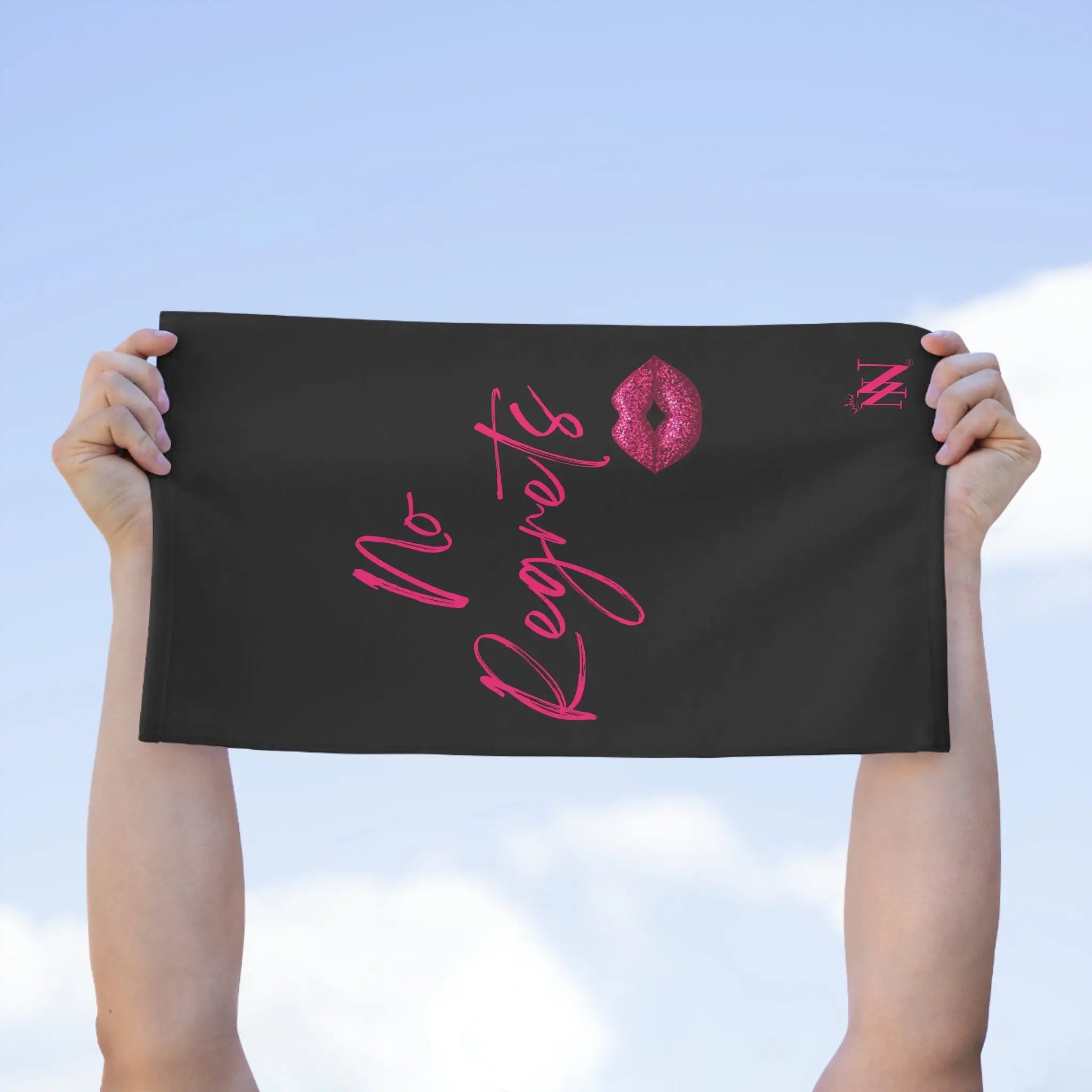 No Regrets Kiss Mark Sex Towel