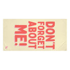 Don’t Forget About Me! Anal Play Sex Towel