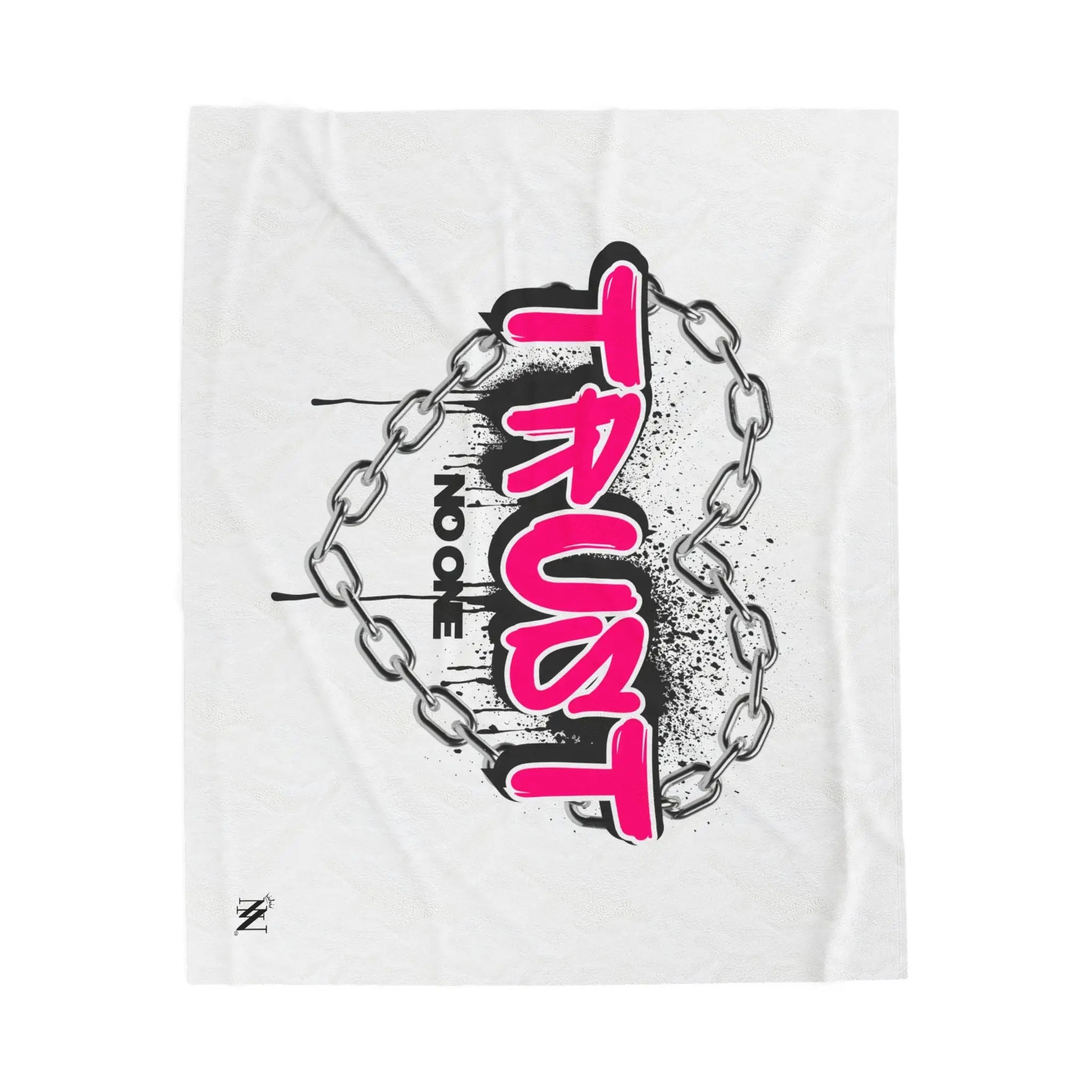Trust No One Couple Gifts Sexy Lovers’ Silky Soft Blanket