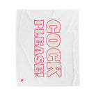 Pink Cock Please! | Mix & Match Soft Fun-Flirty Lovers’ Blankets