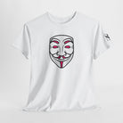V for Vendetta Mask | Mix & Match Cotton Unisex Fun-Flirty Lovers’ T-Shirts