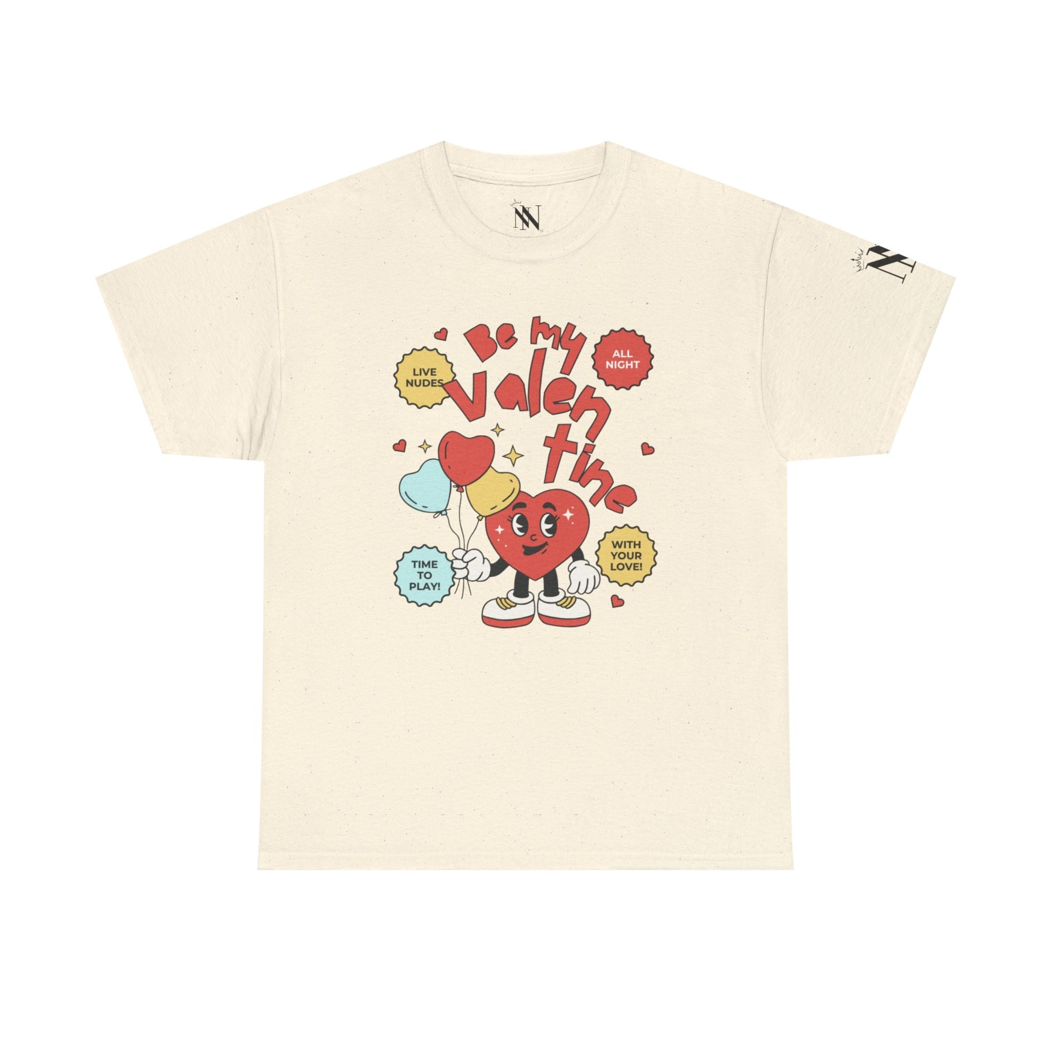 Be My Valentine | Mix & Match Cotton Unisex Fun-Flirty Lovers’ T-Shirts