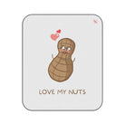 Love My Nuts | Mix Match Fun-Flirty Lovers’ Water-Resistant Blankets