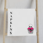 Nectar Napkins Brand White | Nectar Napkins Classic Fun-Flirty Lovers’ Towels
